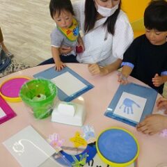 親子工作まるさんかくしかく in カワベリア