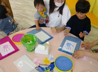 親子工作まるさんかくしかく in カワベリア
