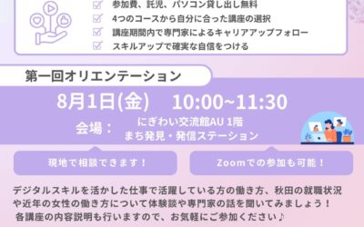 デジタルスキル習得支援講座