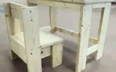 オリジナルキッズチェアをつくろう in CHERISH