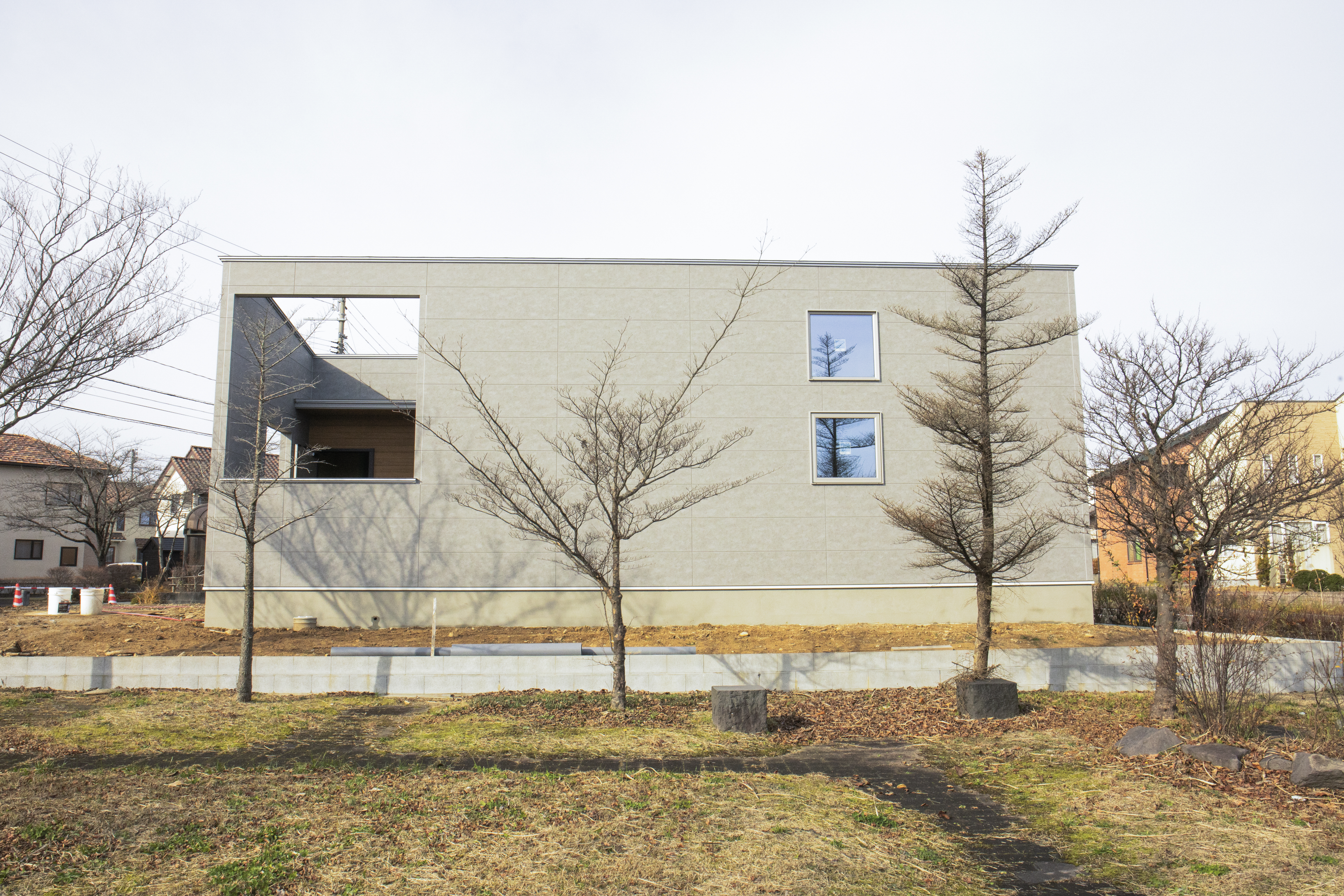 R+house 新モデルハウス 外観