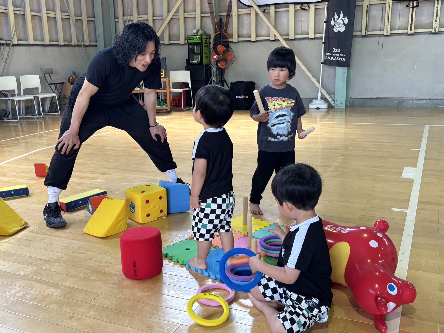 体育館であそぼうDAY
