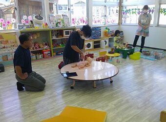 育児講座「救急と安全」 in カワベリア
